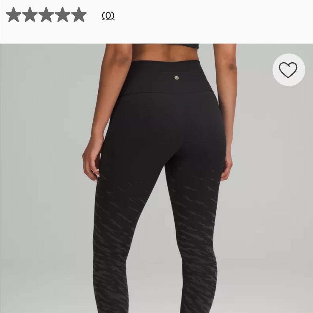Lululemon Athletica Black Stretchy Leggings